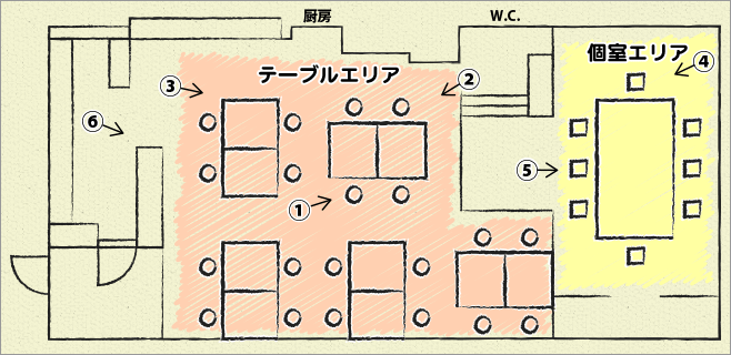 フロアマップ画像